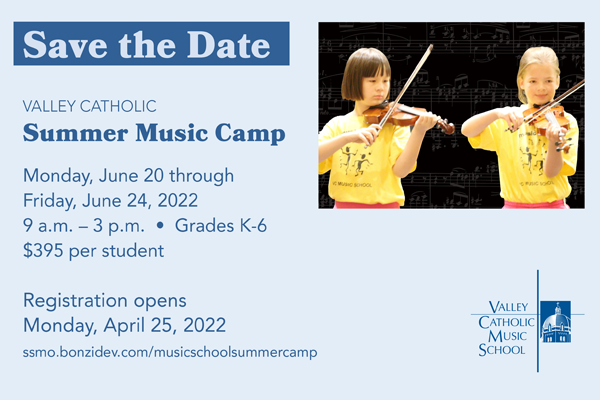 VC Music School Summer Camp Registration Now Open